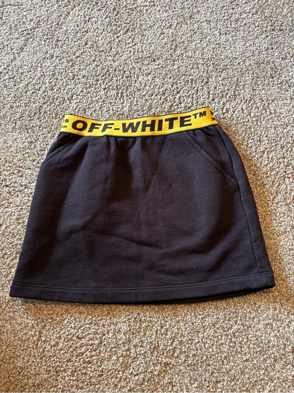 Authentic off-white girls skirt